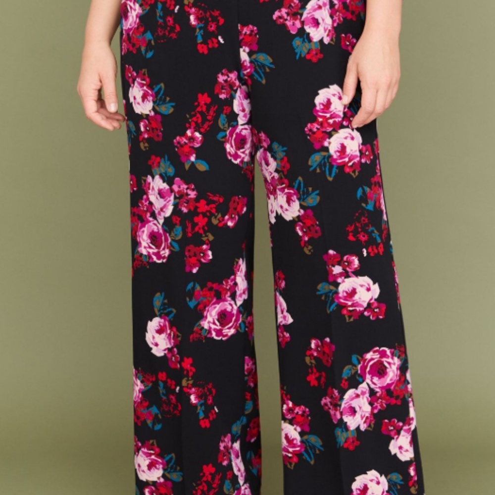 Lane Bryant Floral Pants